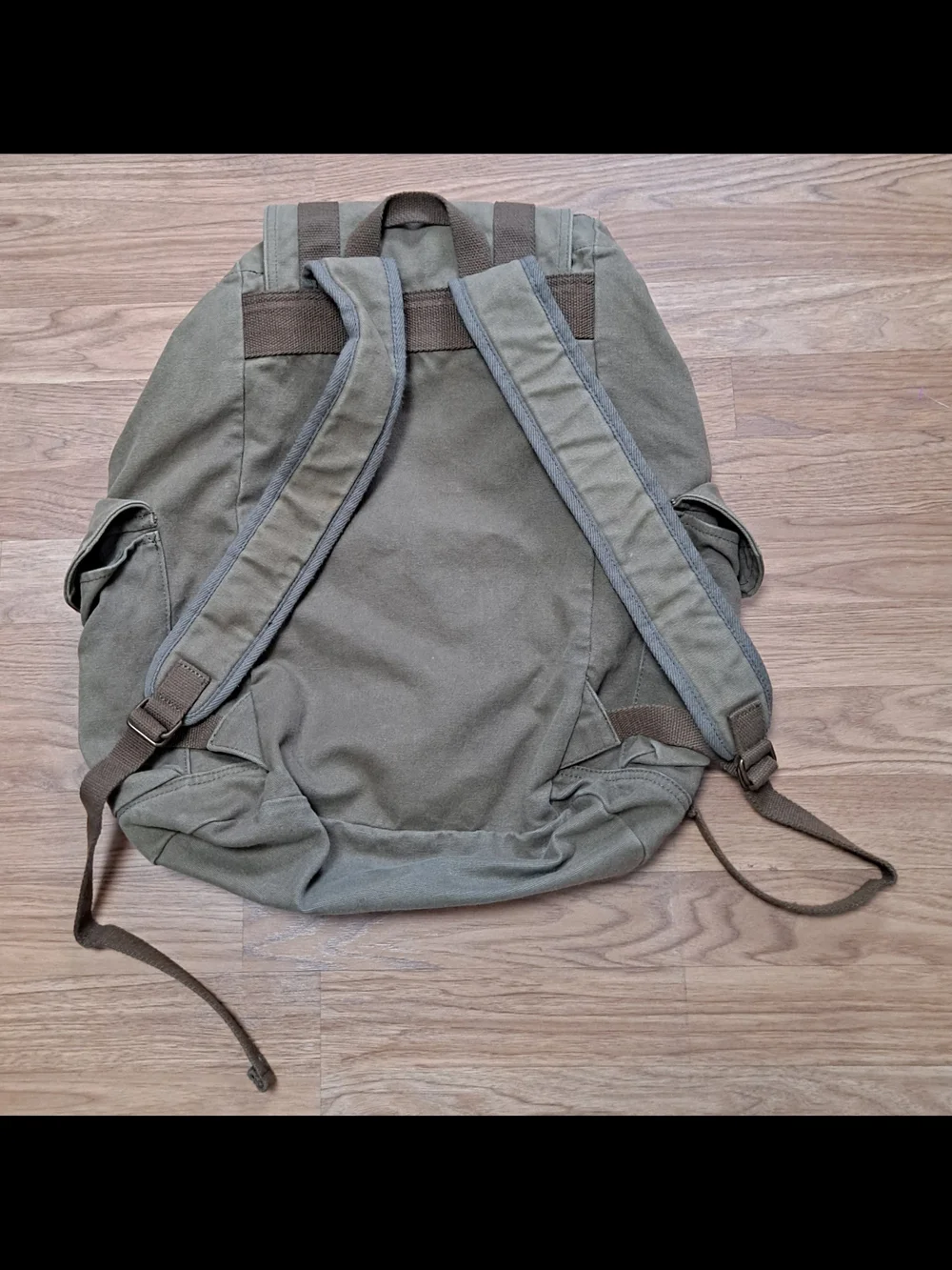 Gootium Canvas Outdoor Backpack - Khaki Brown